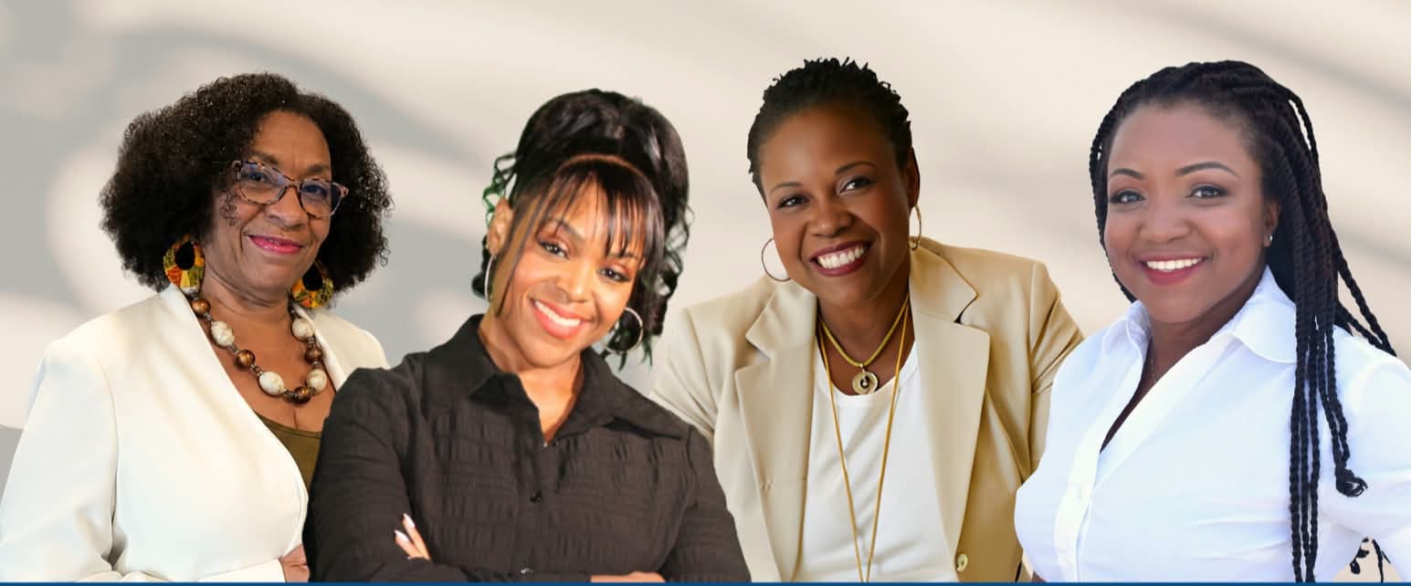 Four members of the South Florida Christian Chamber of Commerce board